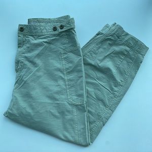 NWOT Everlane Fatigue Barrel Pant in Sea Glass Size 14